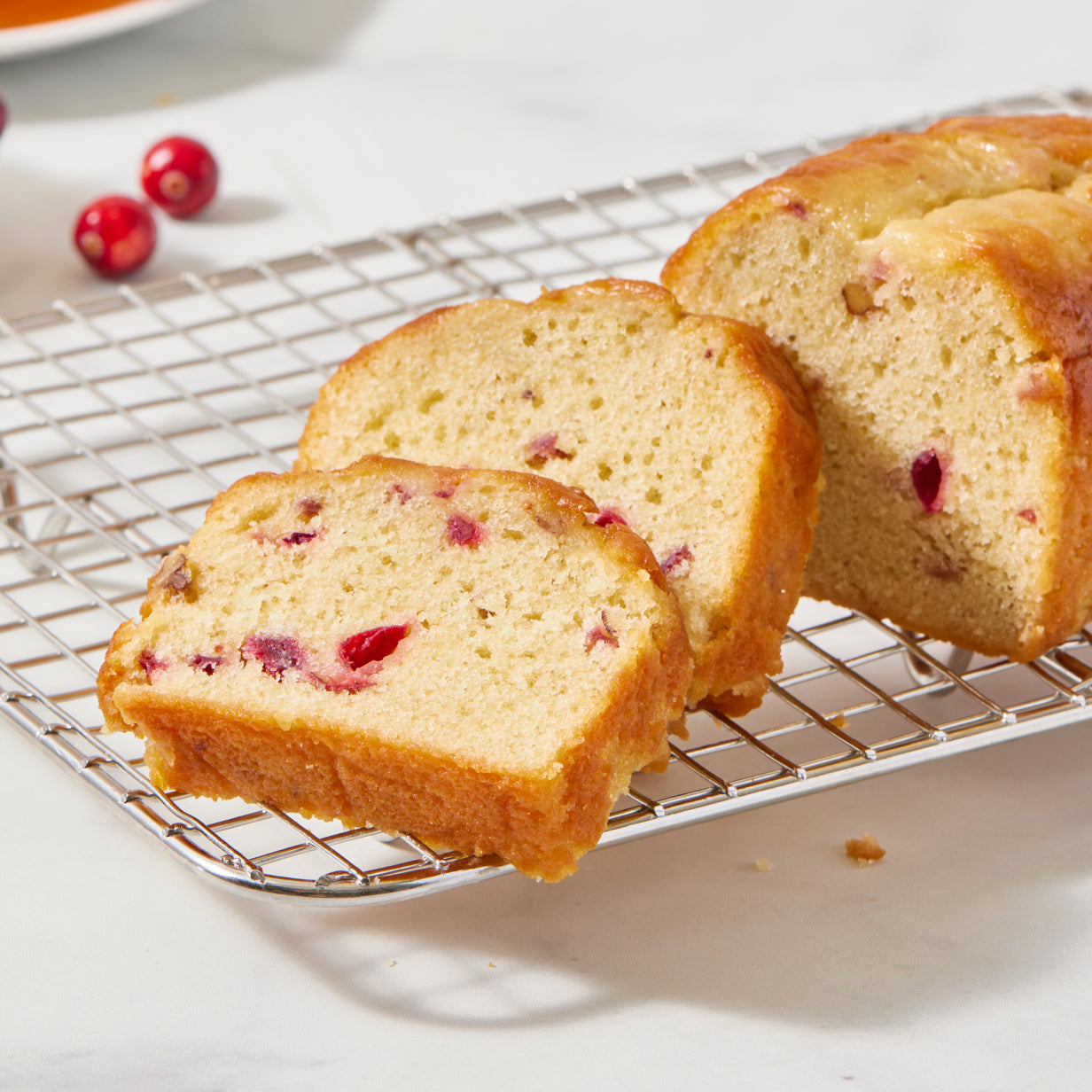 Cranberry Orange Bread Sliced - Bakehouse Bread Company